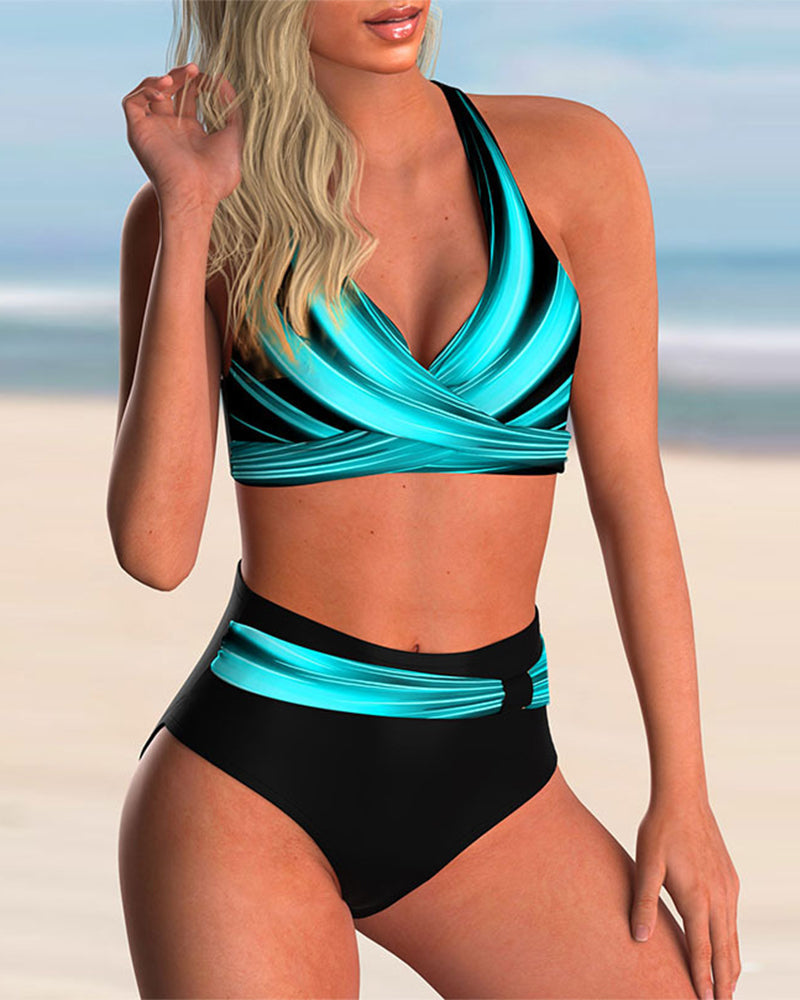 Liliana | Eleganter Bikini mit Auffälligem Druck