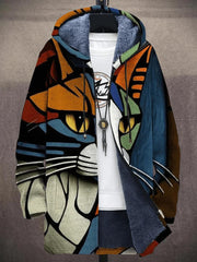 Quade | Künstlerischer Cardigan aus hochwertigem Stoff