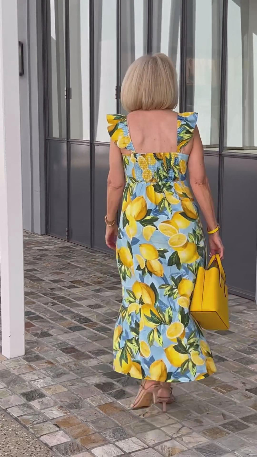 Sonnen- und Limettenkleid 🍋