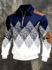Renshaw - Stylisches Sweatshirt Mit Reißverschluss