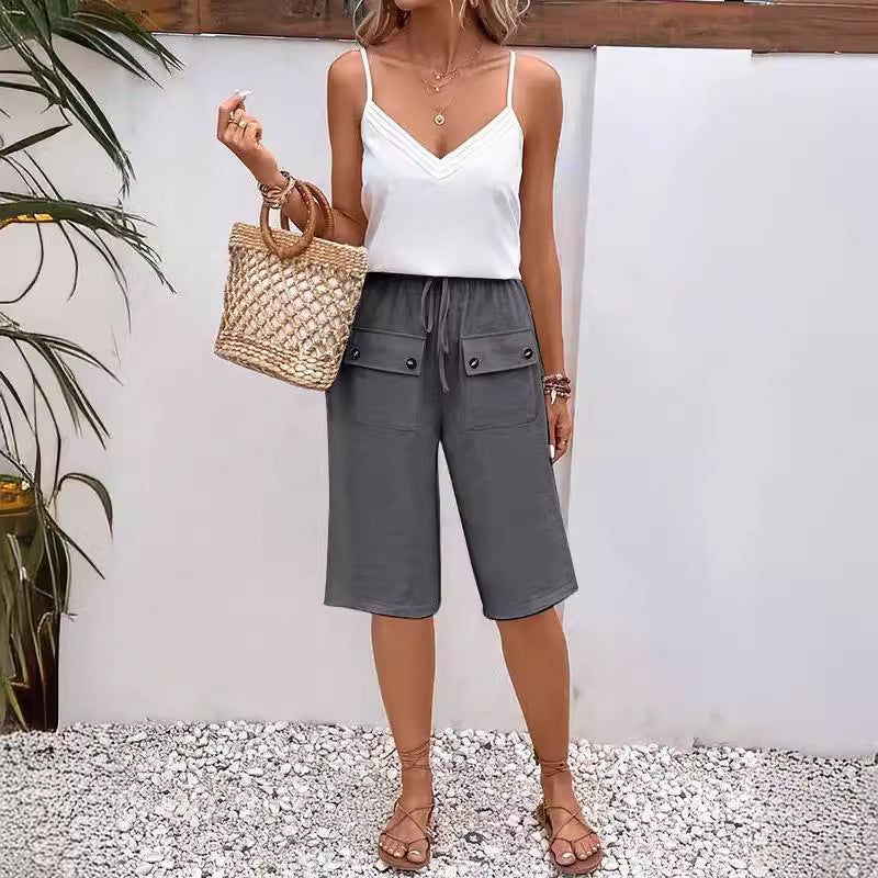 Viola | Bequeme Shorts mit Utility-Taschen