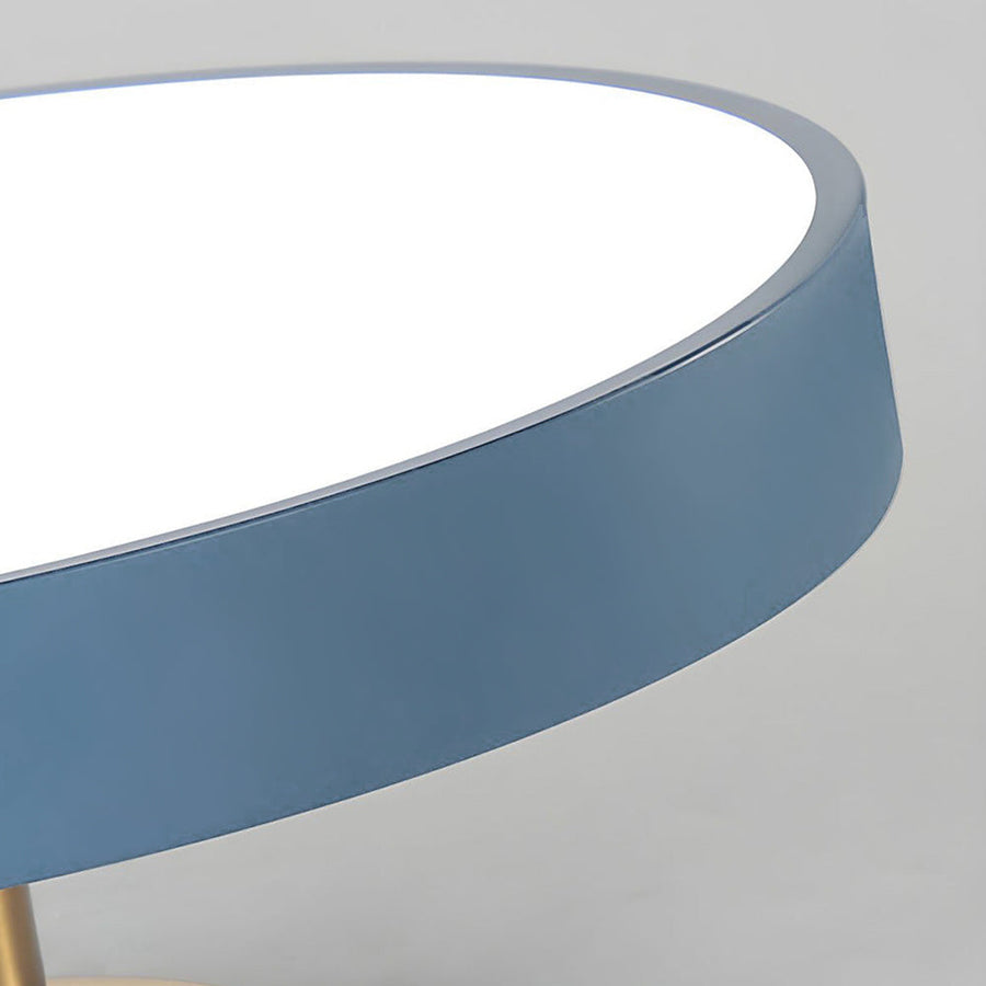LuxLume | Moderne LED-Deckenleuchte mit edlen Goldakzenten