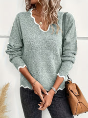 Coleen – Langärmeliger Strickpullover