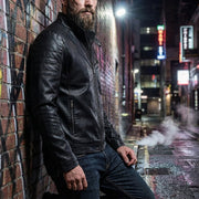 Nataniel - Elegante Langarm Jacke Mit Tasche