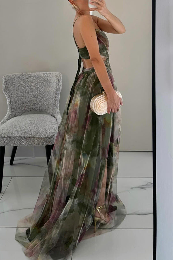 Sanne™ - Romantisches Fließendes Abendkleid