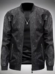 Dagan - Lässige Sportjacke Mit Langen Ärmeln Und Reißverschluss