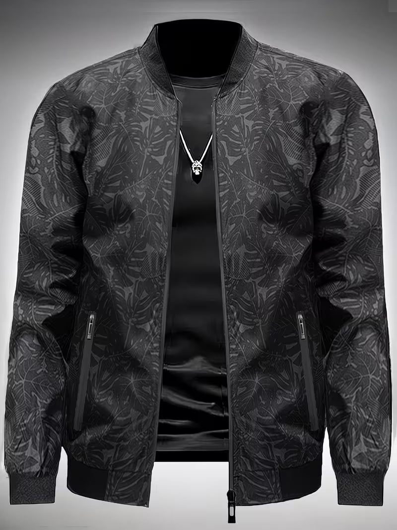 Dagan - Lässige Sportjacke Mit Langen Ärmeln Und Reißverschluss