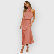 Shenna | Kleid mit Neckholder