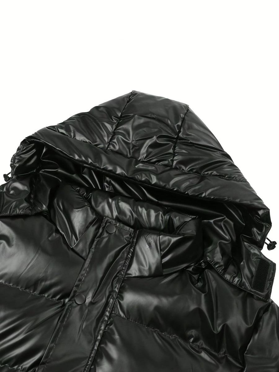 Lässige Winter-Daunenjacke Für Herren | Langarm
