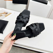 Heidi-Mode | Damenmode Einfache Kreuz Mittel-Hoch Schuhe