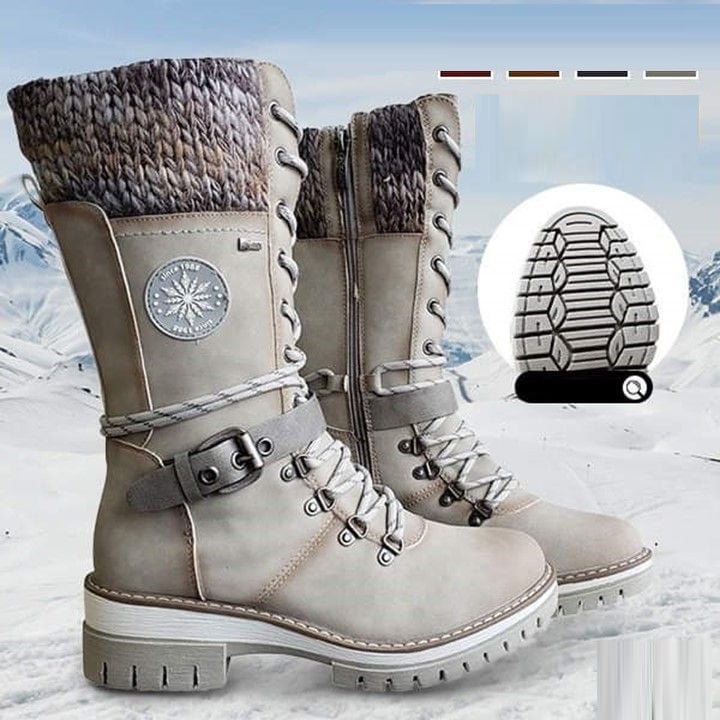 FrostLuxe™ - Schnürstiefel für den Winter