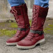 FrostLuxe™ - Schnürstiefel für den Winter