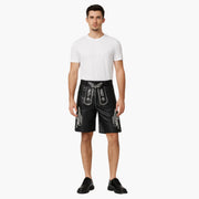 Traditionelle kurze Lederhose für Herren - Oktoberfest 2025