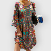 SYBELLA | Bohemian Print Kleid