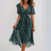 Connie – Elegantes Damen Wickelkleid