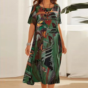 Heidi-Mode | Lässiges Plus-Size Bindekleid