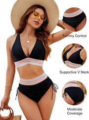 Formende High-Waist Bikinihose – Bauchkontrolle & Komfort