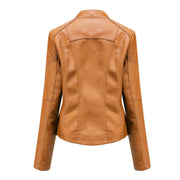 Elegante & Zeitlose Damenlederjacke - Must-Have für Modebewusste