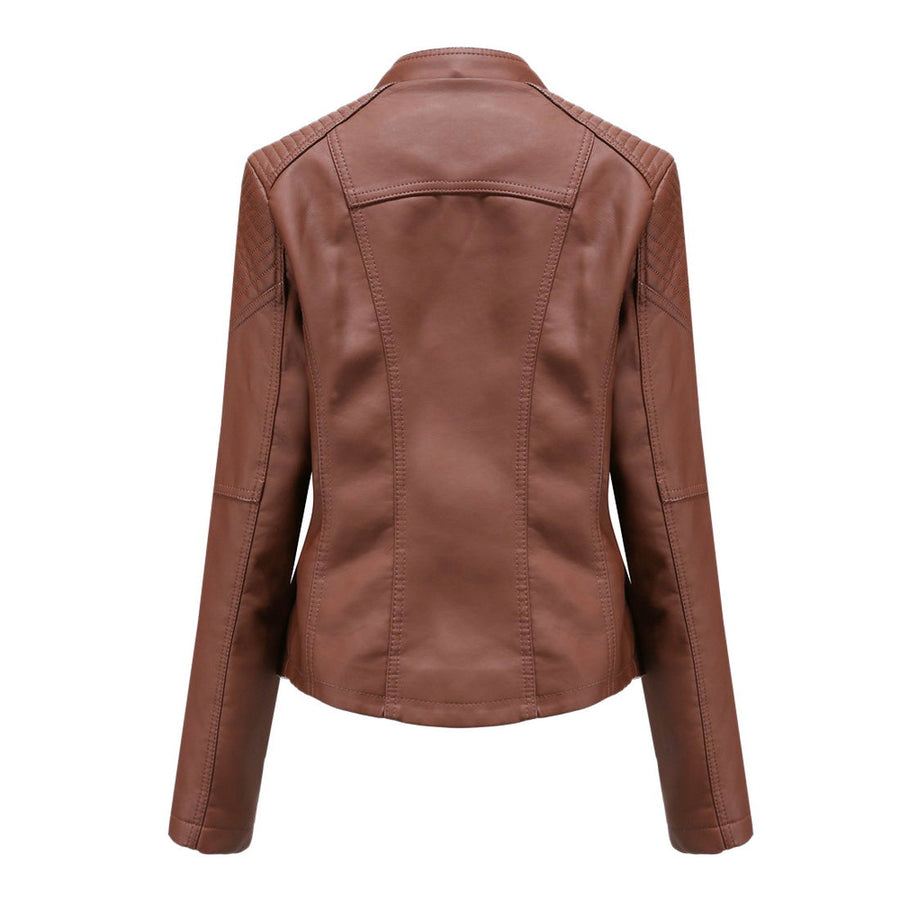 Elegante & Zeitlose Damenlederjacke - Must-Have für Modebewusste