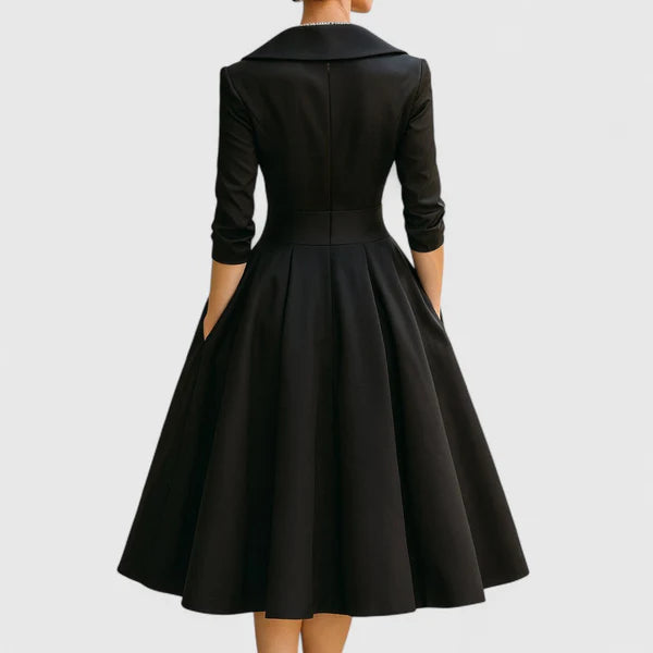 Liudmila – Formelles Midi Kleid