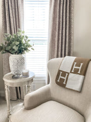 Sarah | Elegante Wol-Kaschmir-Decke