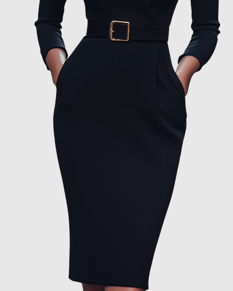 Meirav - Elegantes Midi Kleid