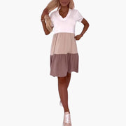 Freizeitkleid Damen - Casual Kleid mit Farbverlauf & Stil