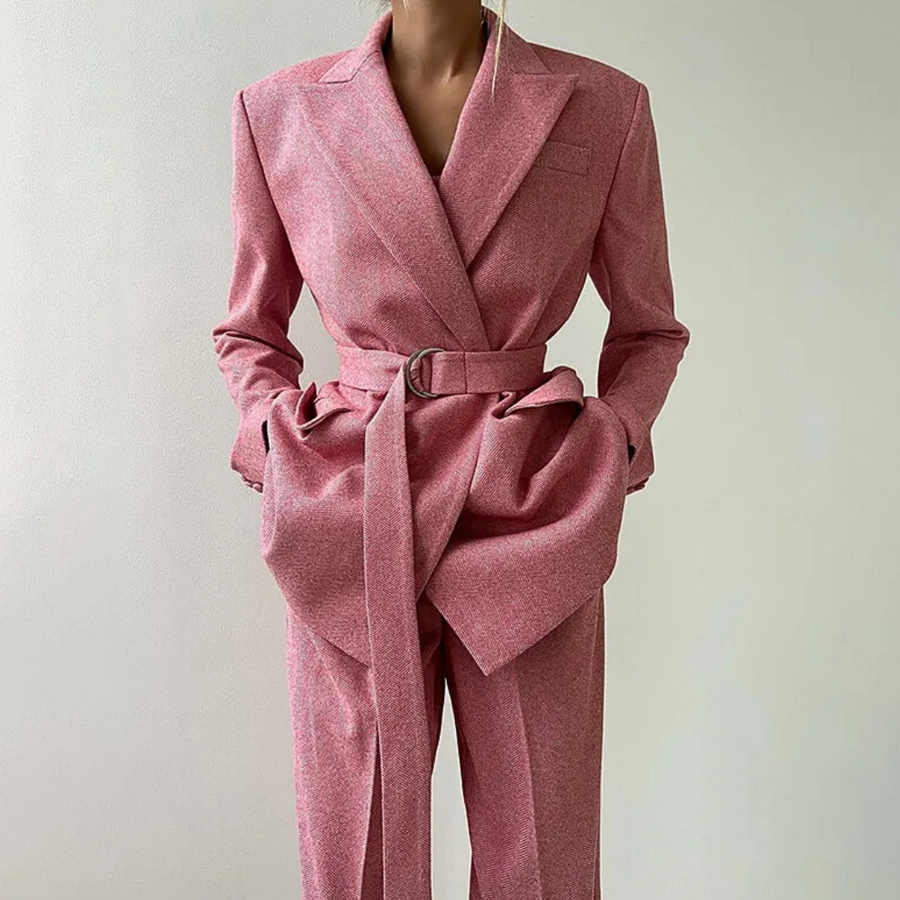 Agata | Dreiteiliges Set mit Doppeljacke