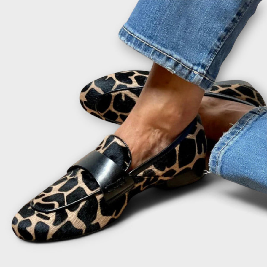 Leonie™ - Orthopädische Leopardenmokassin