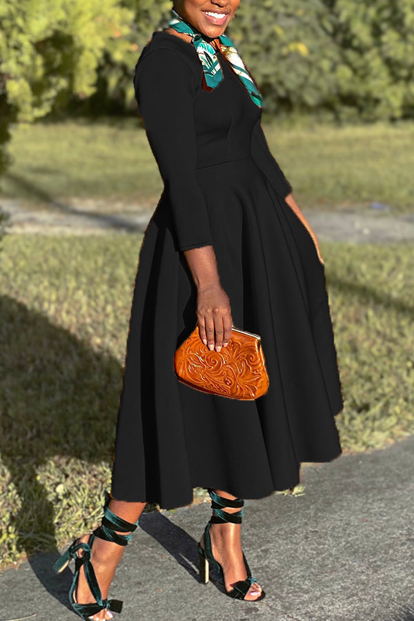 Weiches Swing-Kleid für dich
