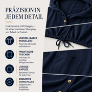 Fuida | Leichte Kapuzenjacke mit verstellbarem Saum