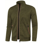 Henrik™ – Zeitloses Strickjacke mit Reißverschluss