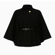 Elun Chice Schmetterlingsjacke mit Gürtel | Schwarz