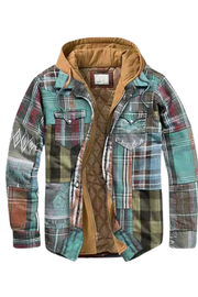 Harper | Patchwork Geruite Jas
