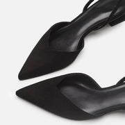 Damen Slingback Pumps mit kleinem Absatz