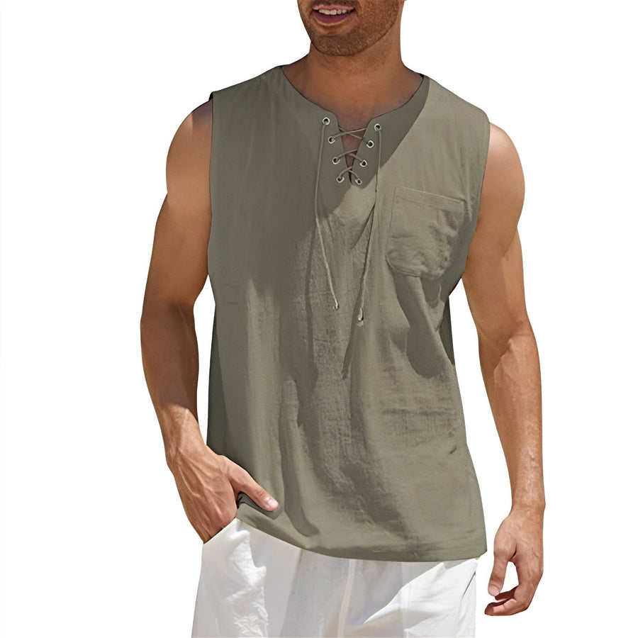 Alexia - Bequemes, ärmelloses Tanktop für Herren
