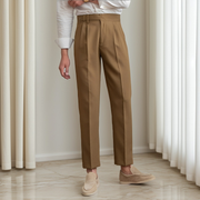 Kristian - Elegante Plisseehose mit Schnalle für Herren