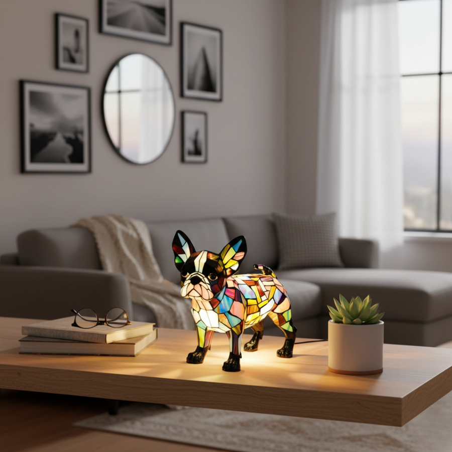PawLamp – Einzigartige Tischlampe in Form eines Niedlichen Hundes