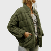 Jyn Eleganter Mantel | Grün