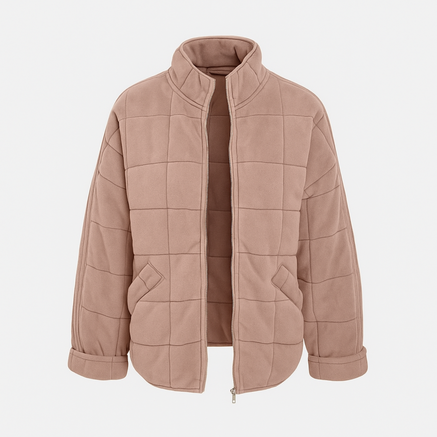 Jyn Eleganter Mantel | Khaki