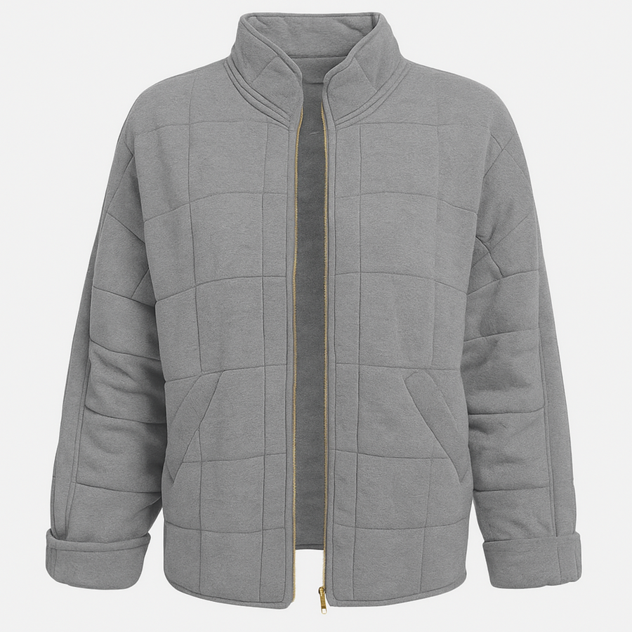 Jyn Eleganter Mantel | Grau