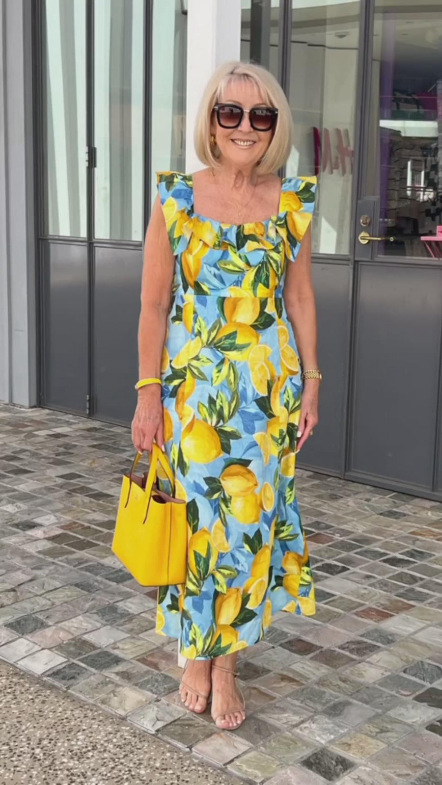 Sonnen- und Limettenkleid 🍋