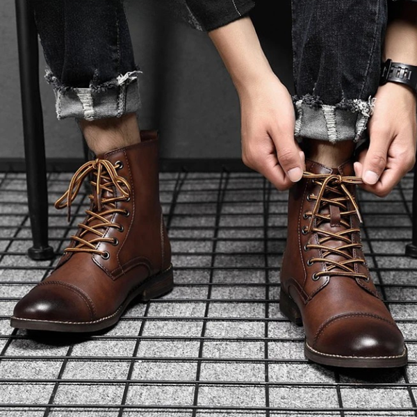 Shabtai - Eleganter Lederstiefel