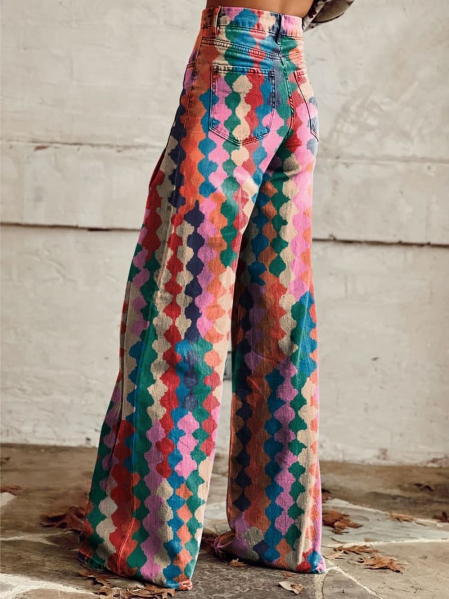 Amélie - Boho Frühling Hose
