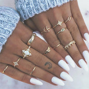 Einzigartiges Premium-Set mit 8 bis 12 Ringen
