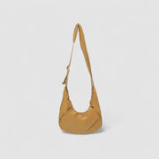 Puffer Schultertasche Damen – Vegane Leder Hobo Bag mit Reißverschluss