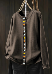 Lisa Komfortable & Stilvolle Cardigan | Braun