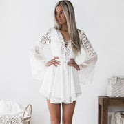 Heidi-Mode | Vintage Kleid Kurz Bohemian-Stil