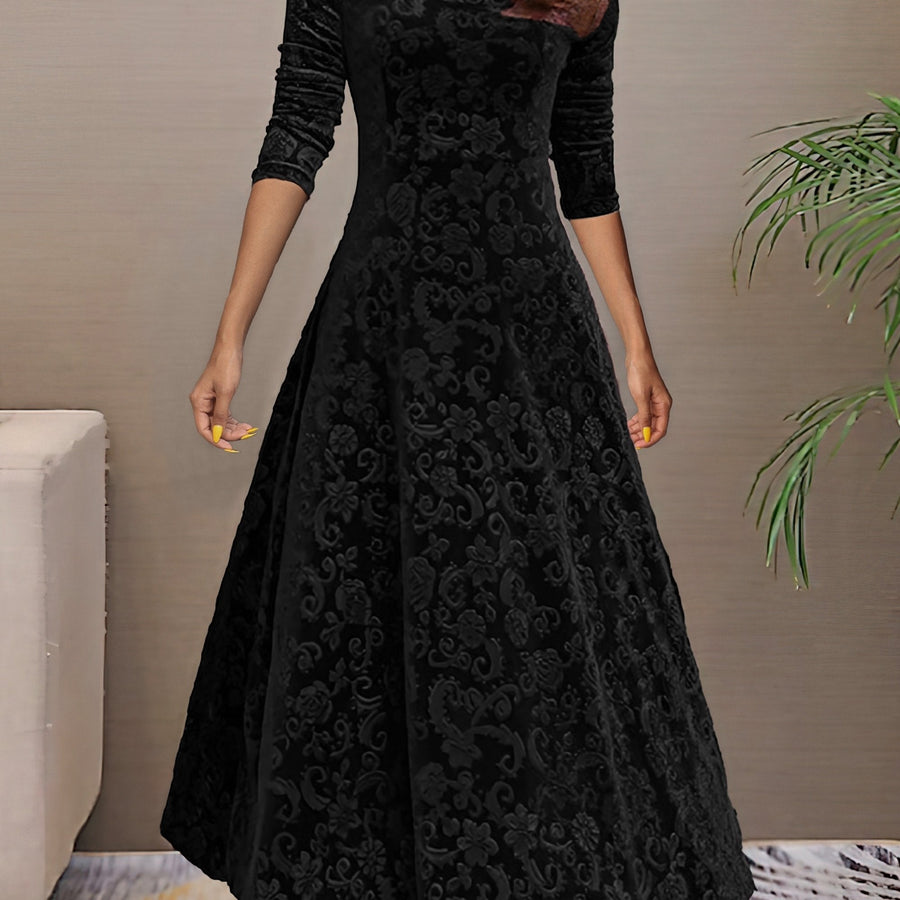 Isabella | Damen Samtkleid elegant modern stilvoll