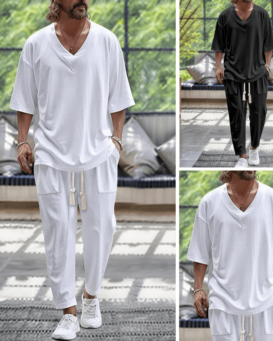Everino - Lässiges Set aus T-Shirt und Hose